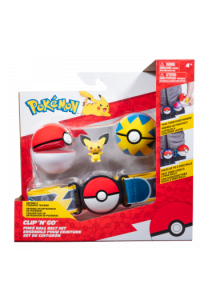Pokemon Clip N Go Poke Ball Belt Set - Pichu And Pokeball - slika proizvoda