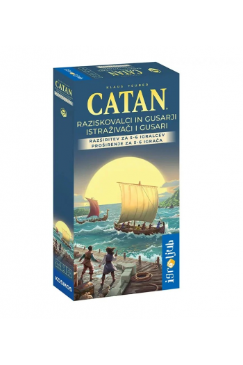 Catan 2025 - Istraživači I Gusari Ekstenzija Za 5-6 Igrača (Hr) - slika proizvoda