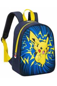 Pokemon - Pikachu - Junior Backpack Eva 3D 32cm Blue