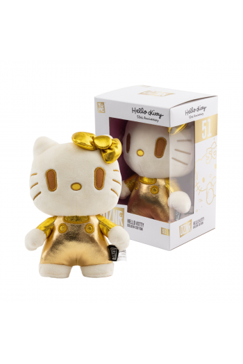Yume Hello Kitty DZNR Plush- Golden Edition Hello Kitty - slika proizvoda