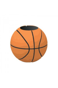 Čaša za olovke iTotal u obliku košarkaške lopte SPORT 3D XL3034C
