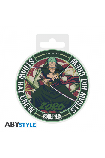 ONE PIECE - Ceramic Coasters "Zoro" - slika proizvoda