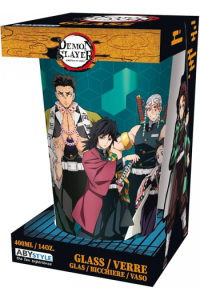 DEMON SLAYER - Premium Large Glass - 400ml - Pillars -