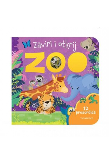 Zaviri i otkrij zoo! (Slikovnica) - naslovnica