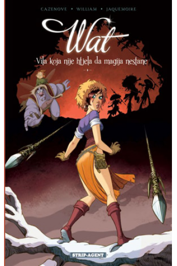 Wat 2: Vila koja nije htjela da magija nestane (Strip) - naslovnica