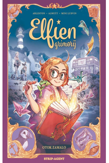 Elfien grimorij 1: Otok zamalo (Strip) - naslovnica