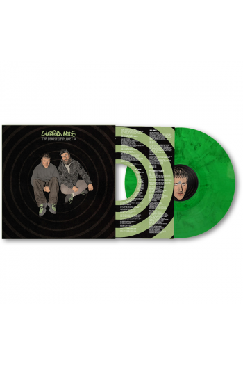 Sleaford Mods - The Demise Of Planet X (Neon Green Marble Vinyl edition) LP - omot