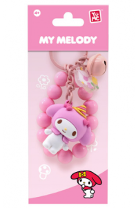 Yume Hello Kitty Keychain & Bracelet Celebration Series My Melody - slika proizvoda