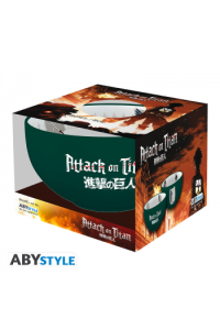 ATTACK ON TITAN - Bowl - 600 ml - "Emblems S3" cardboard box