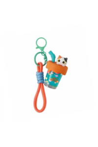 Privjesak za ključeve iTotal Bubble Tea Cat narančasti XL3077