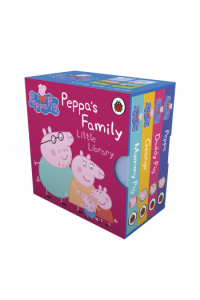 Peppa Pig: Peppa’s Family Little Library (Slikovnica) - naslovnica