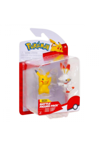 Pokemon Figurica Battle Figure First Partner 2Pk - Sobble & Pikachu W9