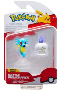 Pokemon Figurica "Battle Figure" 2Pk - Litwick And Horsea W15