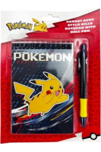 Pokemon - Pikachu - Spiral Notebook And Ballpoint Pen