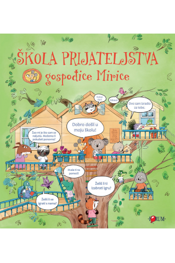 Škola prijateljstva gospođice Mirice (Slikovnica) - naslovnica