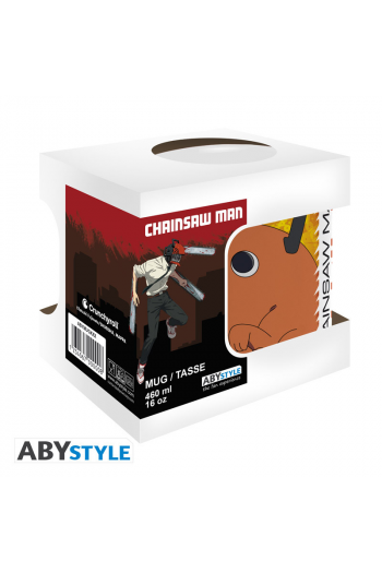 CHAINSAW MAN - Mug - 460 ml - Denji & Pochita - subli - box - slika proizvoda