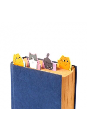 Set magnetskih oznaka za knjige Puckator s motivom Beans & Co mačaka 24    1 BOOK25 - slika proizvoda