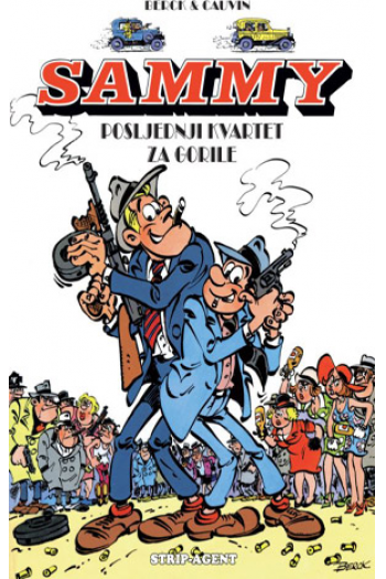 Sammy 10: Posljednji kvartet za gorile (Strip) - naslovnica
