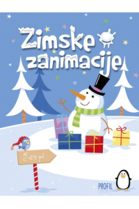 Zimske zanimacije (Slikovnica) - naslovnica
