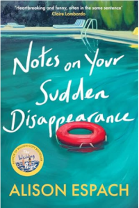 Notes on Your Sudden Disappearance - naslovnica