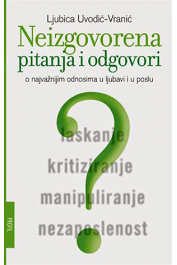 Neizgovorena pitanja i odgovori - naslovnica
