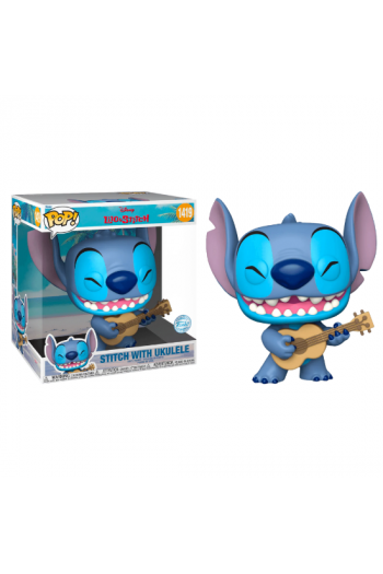 Funko Pop Jumbo: Stitch - W,Ukelele - slika proizvoda