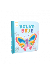 Dodirni i nauči - Volim boje (Slikovnica) - naslovnica