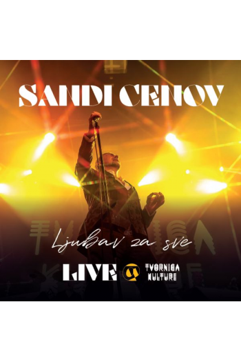 Sandi Cenov - Live @ Tvornica CD + BD - omot
