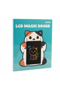 Čarobna ploča iTotal LCD Cat narančasta XL3171