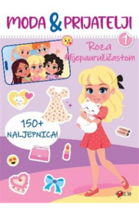 Moda i prijatelji - Roza - naslovnica