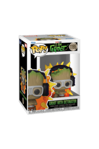 Funko Pop Marvel: I Am Groot - Groot W/ Detonator