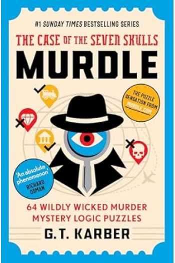 Murdle: The Case of the Seven Skulls: The Sunday Times Bestselling Series - naslovnica