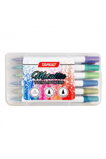 Flomasteri Target Art Metallic Twin 12/1 28270 - slika proizvoda