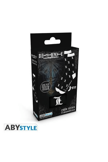 Death Note - Socks - Black & White - L - slika proizvoda