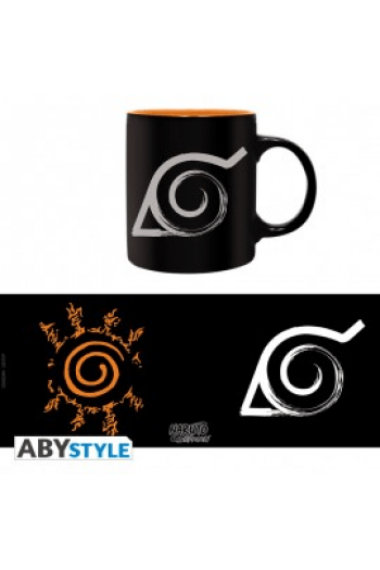 NARUTO SHIPPUDEN - Mug - 320 ml - Konoha - with box - slika proizvoda
