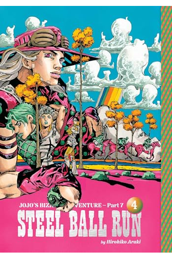 JoJos Bizarre Adventure: Steel Ball Run, [Part 7] Vol. 04 (Manga) - naslovnica