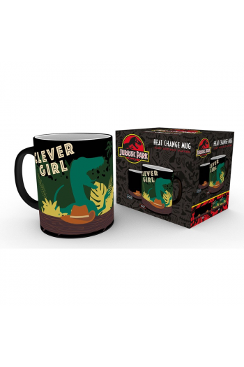Jurassic Park - Mug Heat Change - 320Ml - Clever Girl - Box * - slika proizvoda