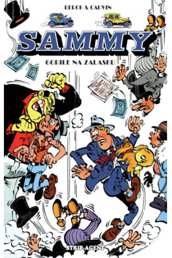 Sammy 9: Gorile na zalasku (Strip) - naslovnica