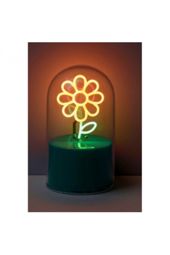 Lampa staklena kupola iTotal NEON-efekt LED Flower XL3255 - slika proizvoda