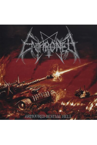 Enthroned - Armoured Bestial hell (Clear With Red, Orange & White Splatter, Gatefold) LP - omot