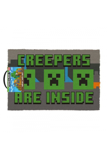Pyramid Minecraft Creepers Need Hugs Coir Doormat - slika proizvoda