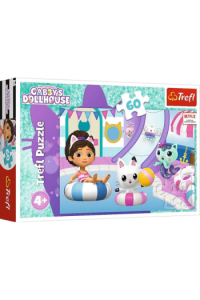 TREFL puzzle 60 kom, Gabby's Dollhouse, na bazenu 17393 - slika proizvoda