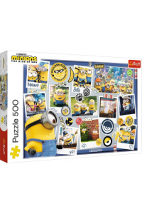 TREFL puzzle 500 kom, Universal Minions the rise of Gru 37390