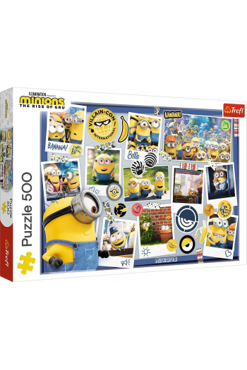 TREFL puzzle 500 kom, Universal Minions the rise of Gru 37390 - slika proizvoda
