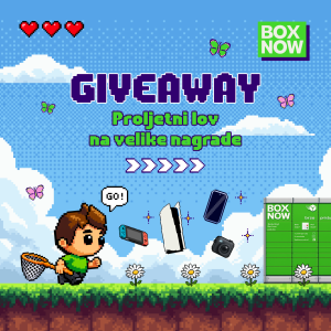 BOX NOW Nagradna igra 🎉 Proljetni lov na velike nagrade je počeo! 🌸🎁