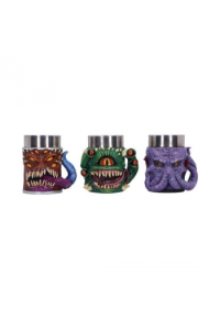 Nemesis Now Dungeons & Dragons Mini Monster Tiny Tankards (Set Of 3) 8.8cm