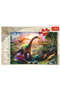 TREFL puzzle 100 kom, dinosauri 16277 - slika proizvoda