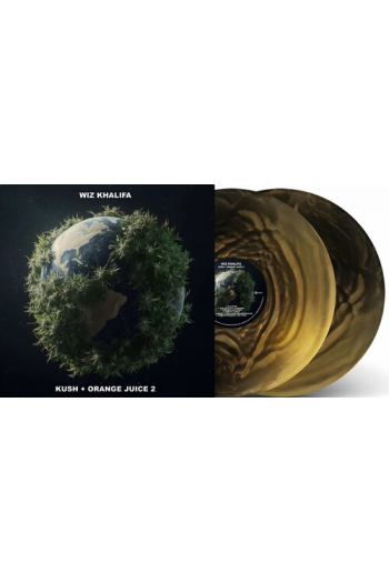 Wiz Khalifa - Kush + Orange Juice 2 (Ltd. Black & Gold Vinyl) LP - omot