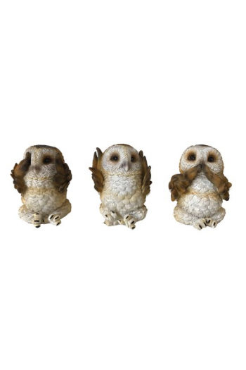 Nemesis Now Three Wise Brown Owls 7.5Cm - slika proizvoda