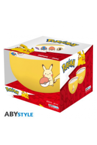 Pokemon - Bowl - 600 Ml - "Pikachu Electric Type" - Card Box - slika proizvoda